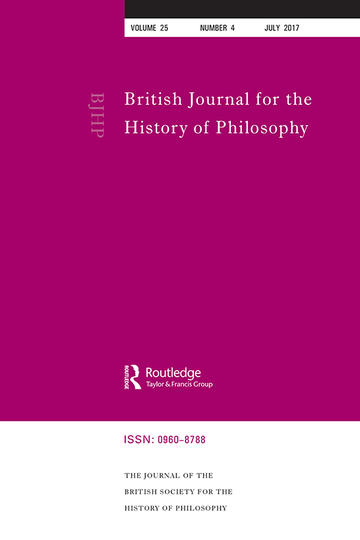 british journal hist philo