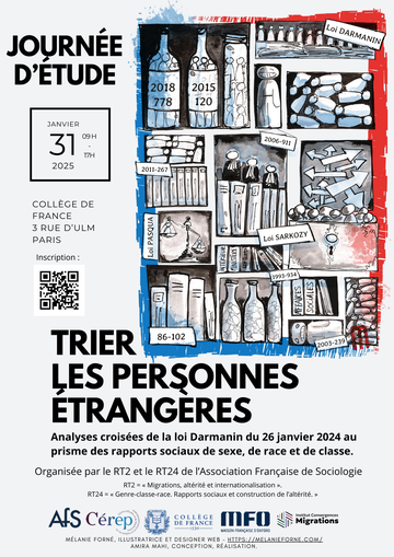 qr code trier les personnes etrangeres