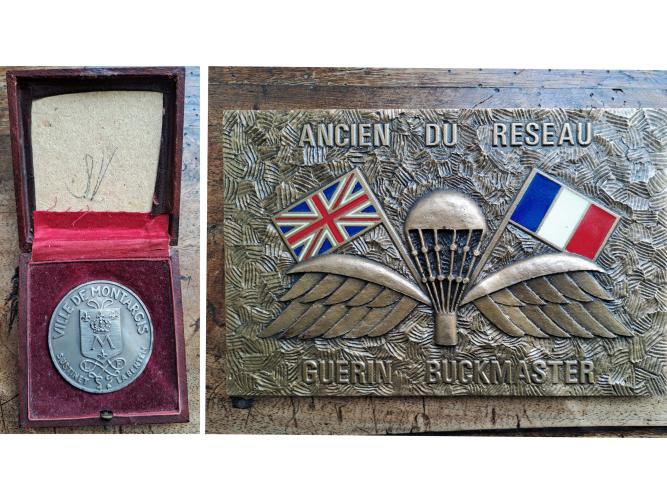 plaque medaille