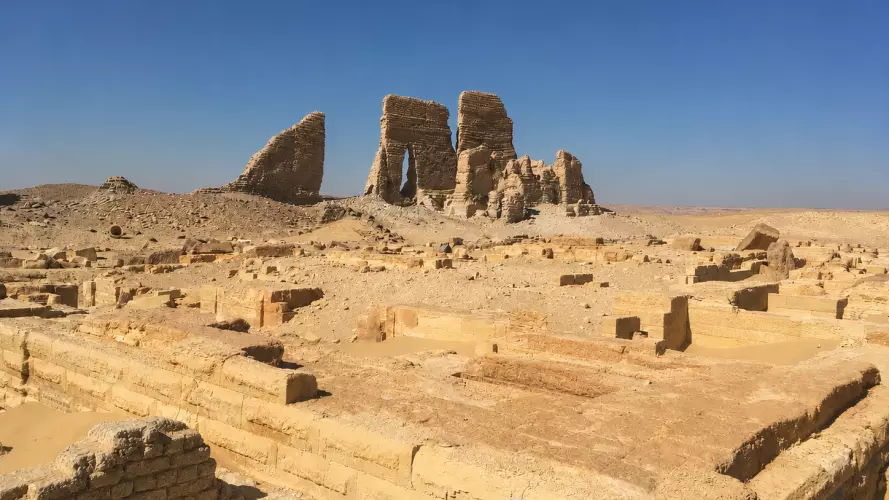 image temple of soknopaiou nesos